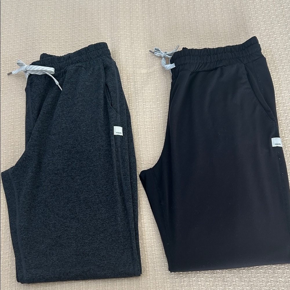 Vuori Black and Gray Women's Joggers